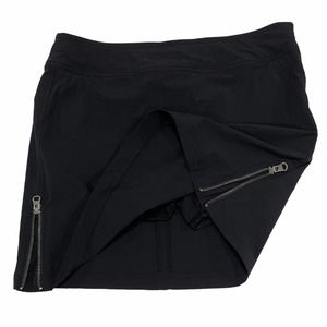 Athleta Jenner Skort Black Tennis Skirt Mesh Brief